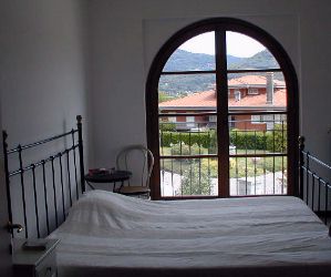 Master bedroom of Casa Fiori
