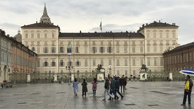The Palazzo Reale in Torino