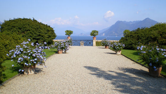 The beautiful gardens of the Isola Bella on Lake Maggiore.  Summer 2008, photo courtesy of David Hammond